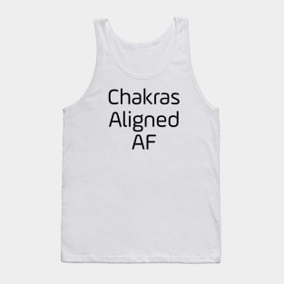 Chakras Aligned AF Tank Top